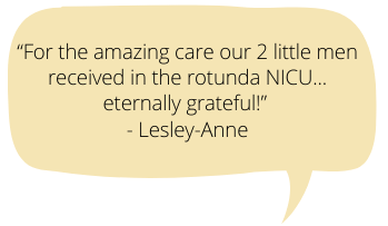 Can You Help? The Rotunda's NICU Needs Your Support